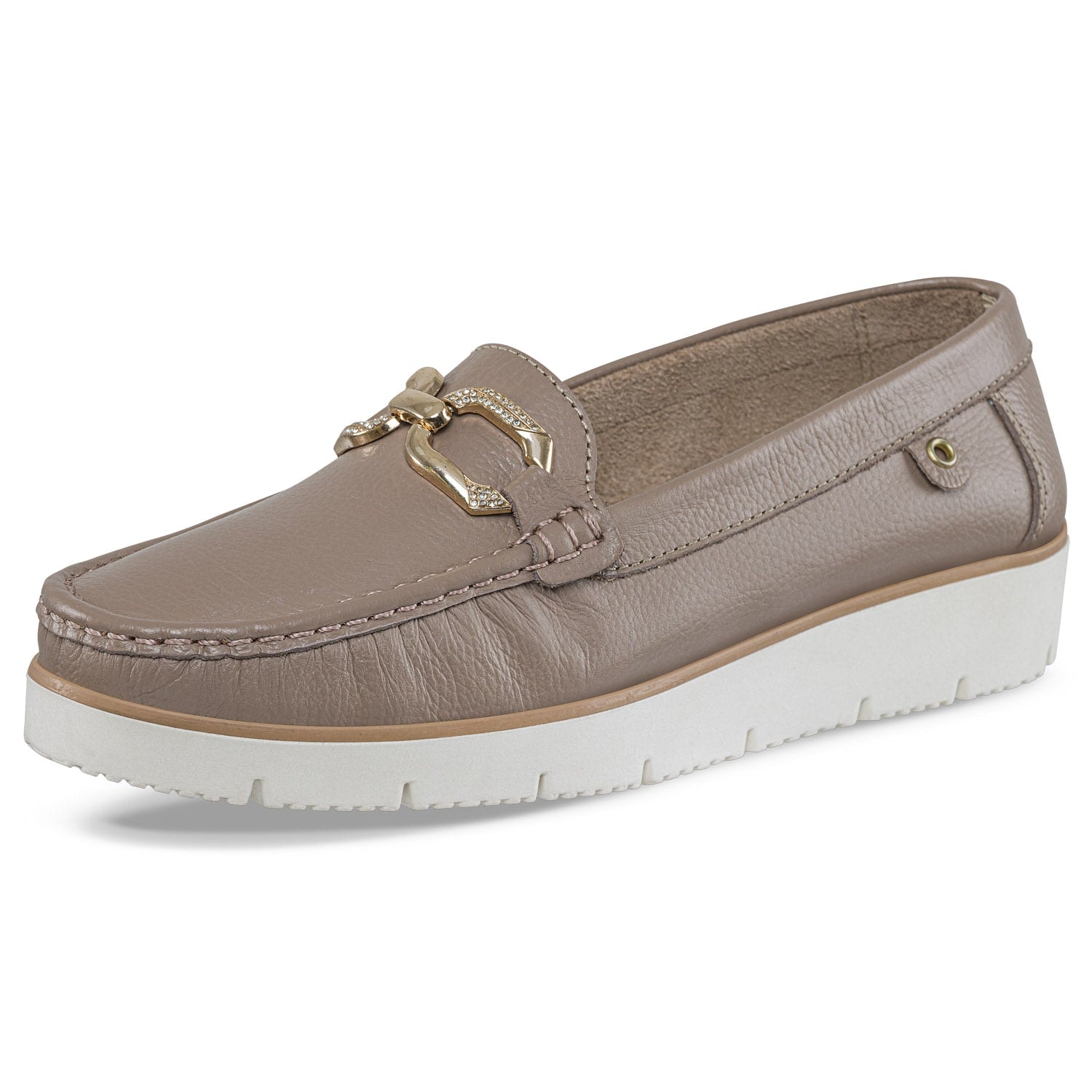 Mocasines Adelvina Taupe Croydon para Mujer - imagen 1