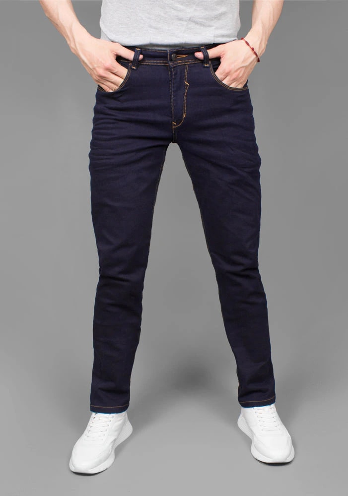 Jean para Hombre en Tono Azul Oscuro Noche Marca Thunder - imagen 1