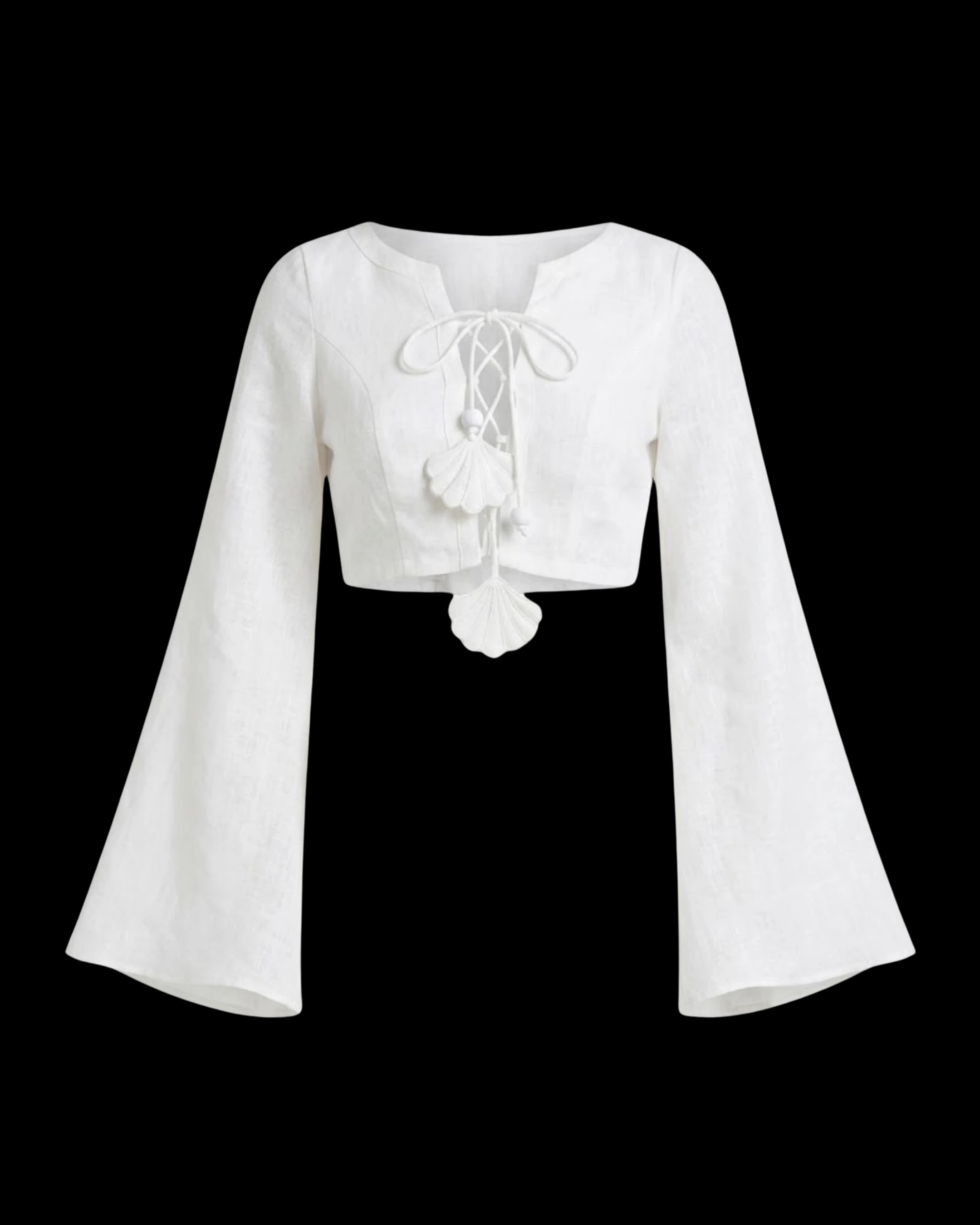 AMELIE TOP IVORY - imagen 1