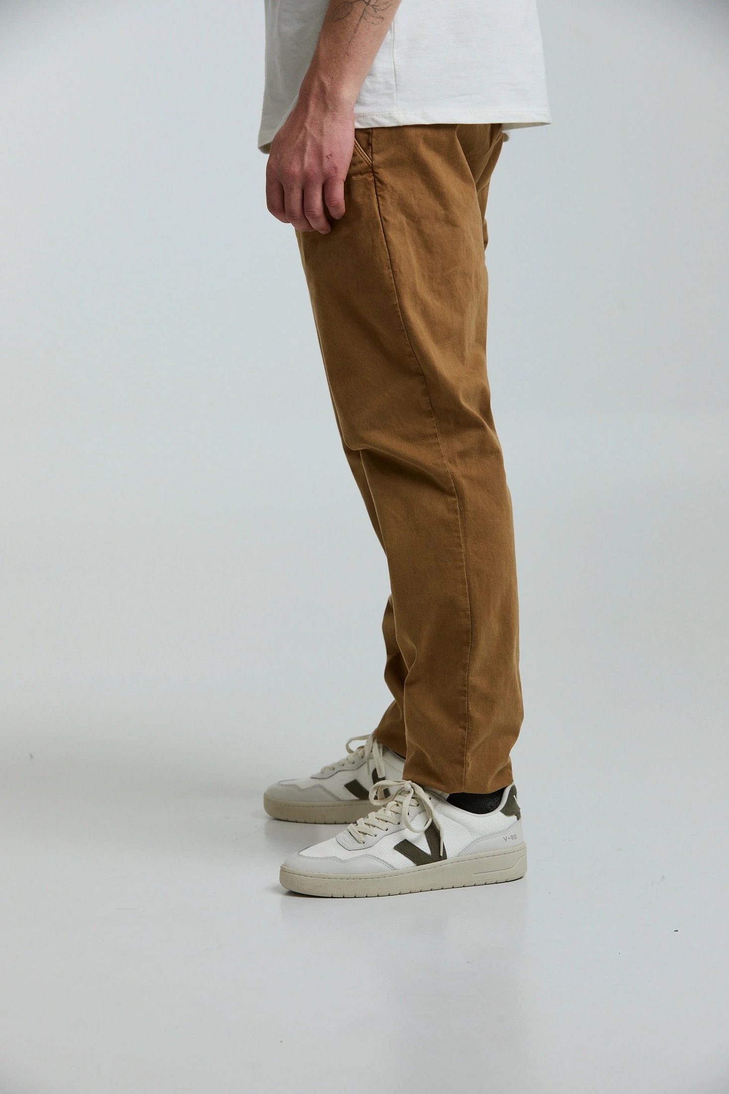 Pantalón de drill caramelo - imagen 1