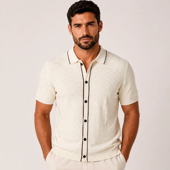 POLO MODA TEJIDA HOMBRE - imagen 1