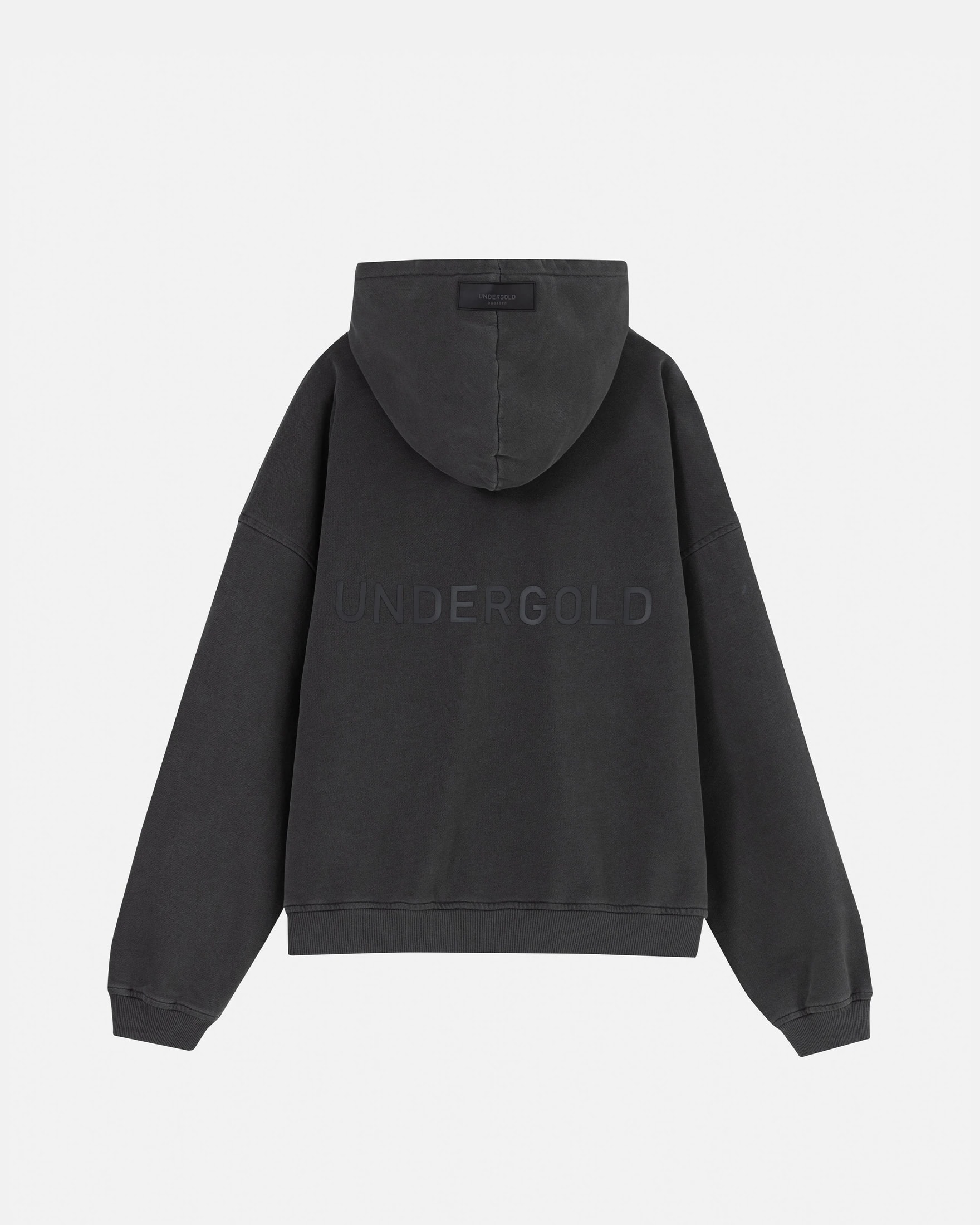 Line Logo Hoodie Vintage Gray - imagen 1