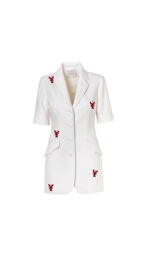 PEARL BLAZER  LOBSTER APPLIQUES - imagen 1