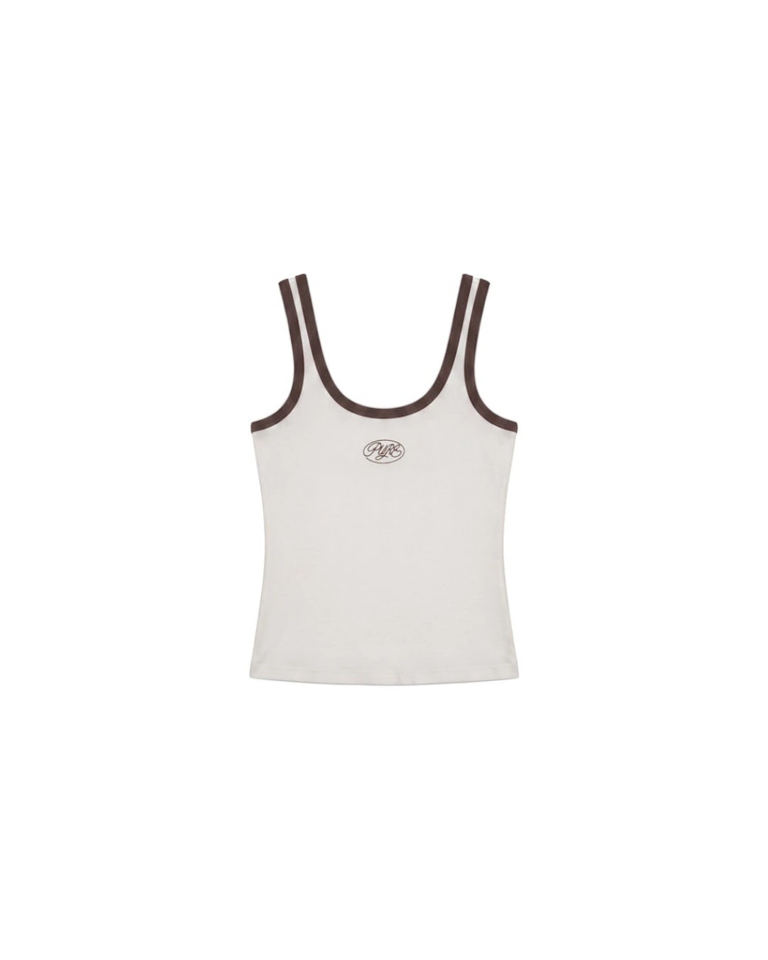ACROSS THE LINES IVORY TANK TOP - imagen 1