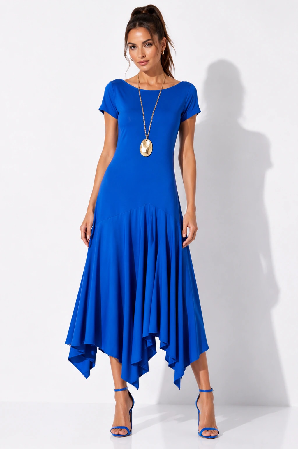 Vestido Nicolasa Azul - imagen 1