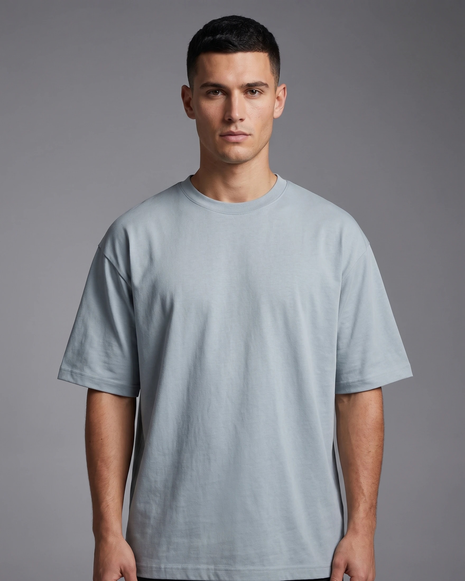 Camiseta Fist Basica Veta Gris - imagen 1