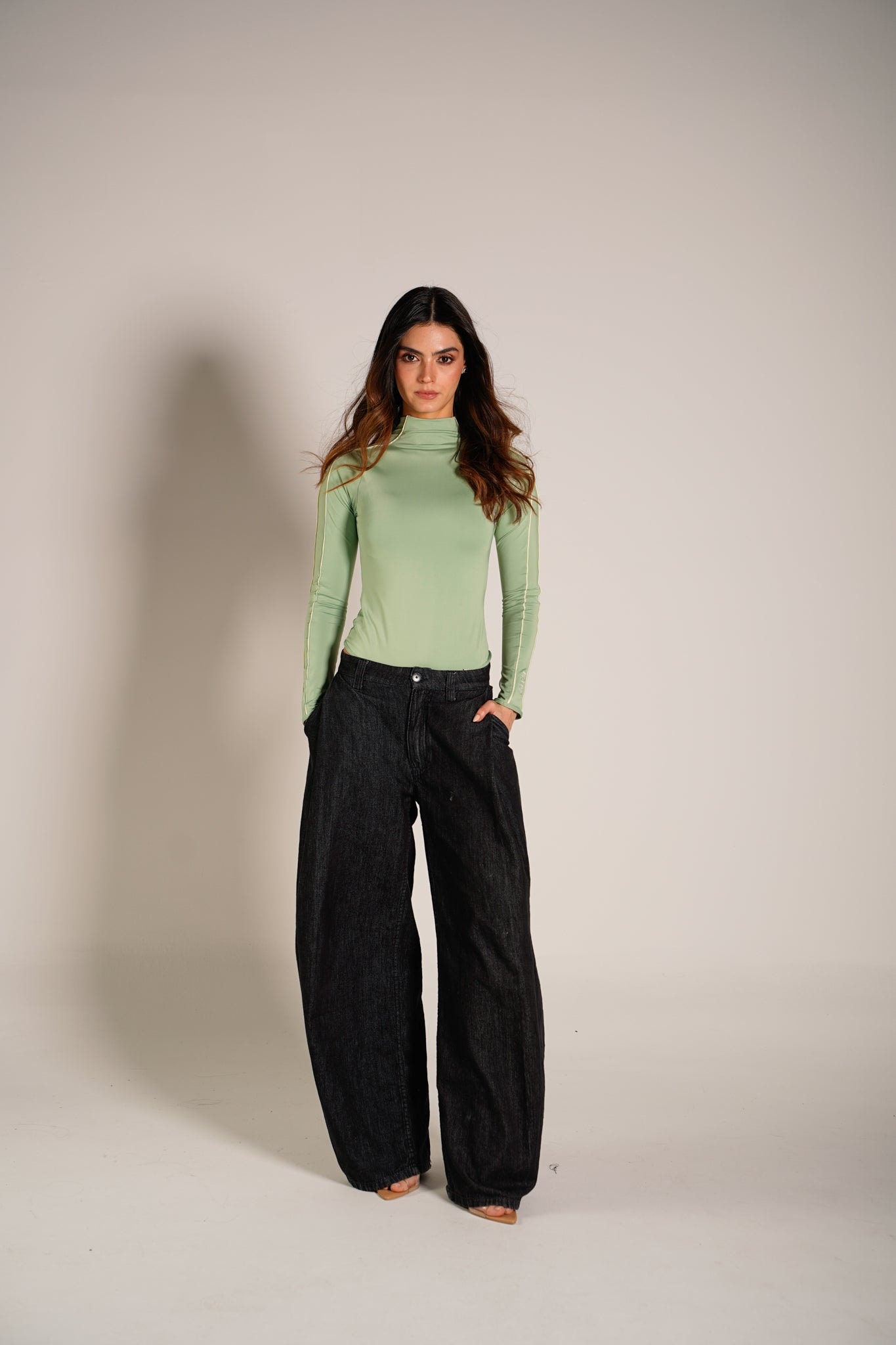 BODY NOVA VERDE LARGO - imagen 1