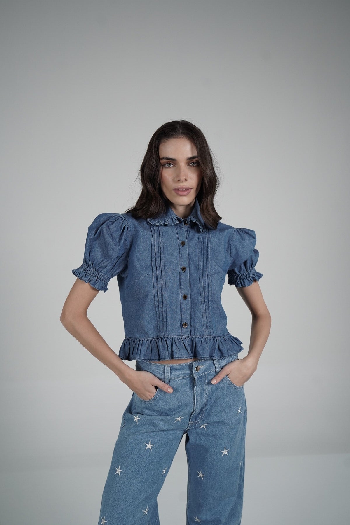 Magnolia Denim Shirt - imagen 1