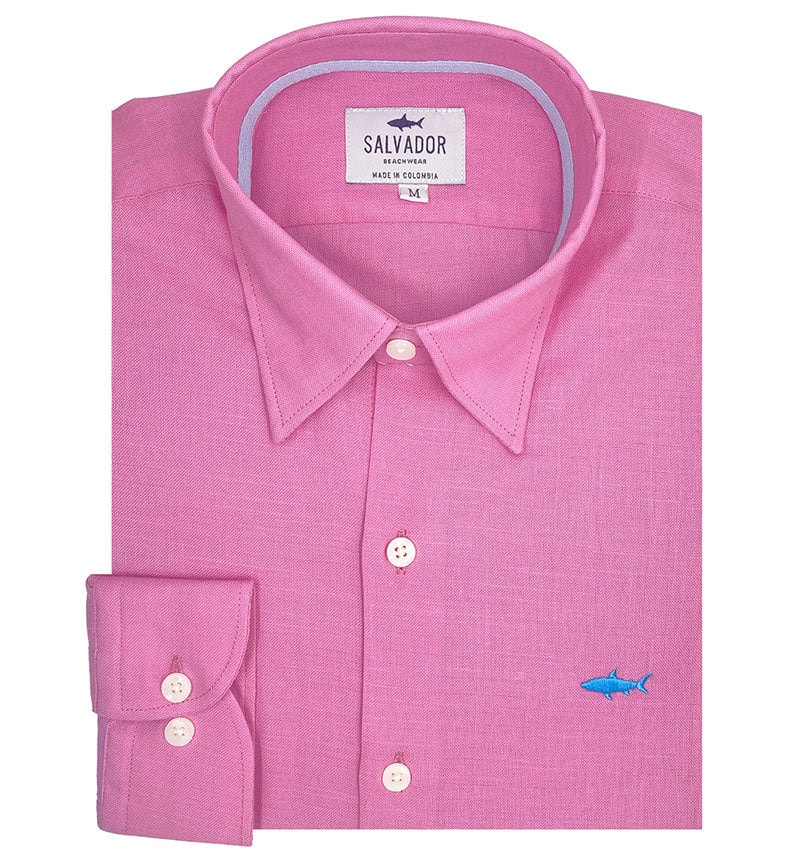 CAMISA MORADO MEDIO - imagen 1