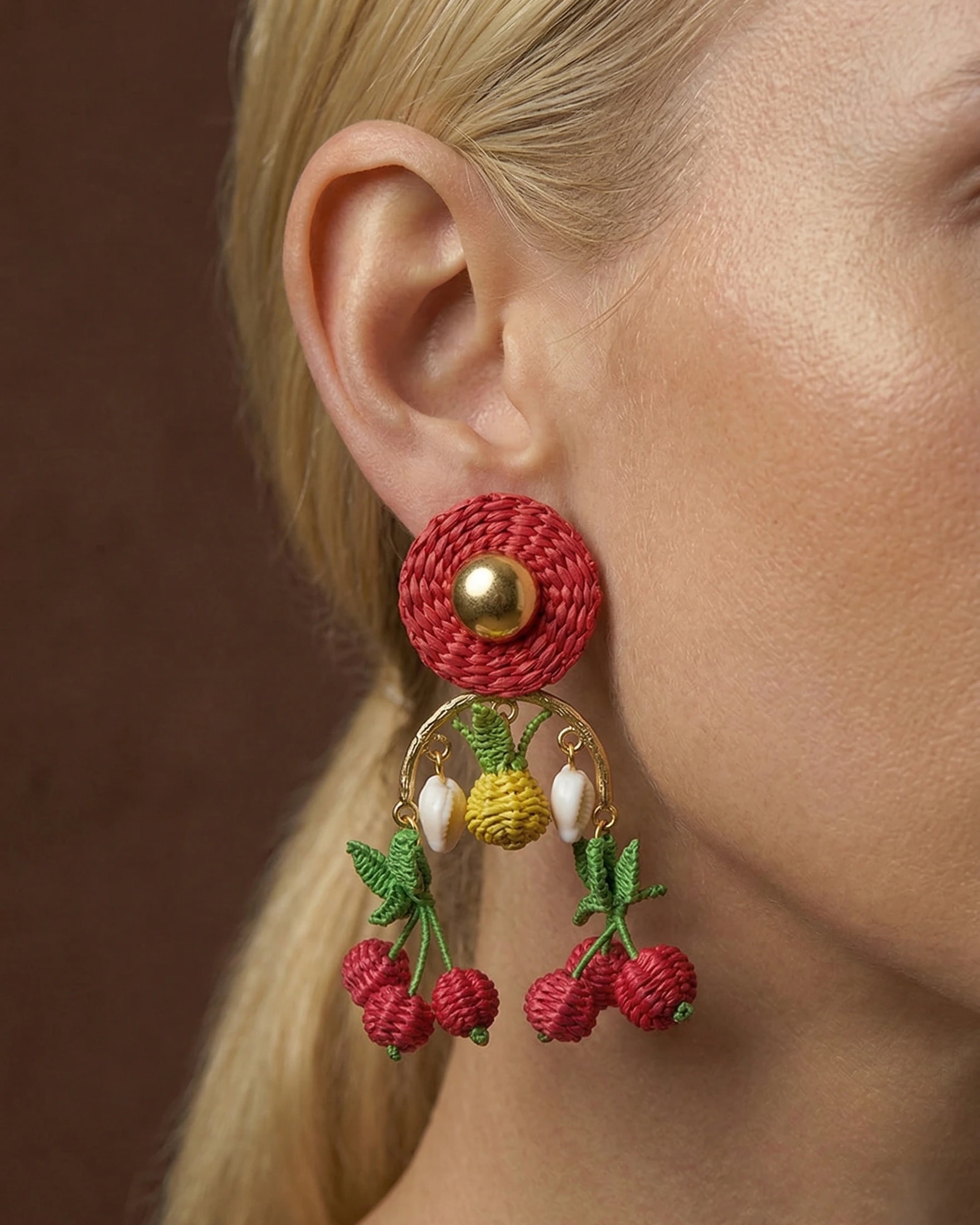 Paprika Maxi Earrings - imagen 1