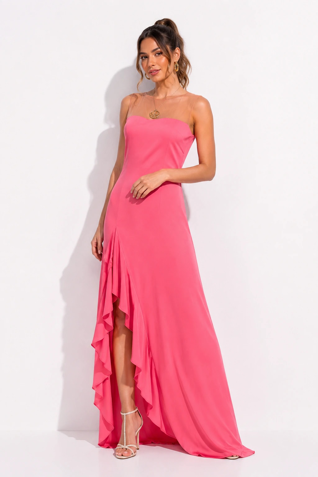 Vestido Inoa Salmon - imagen 1