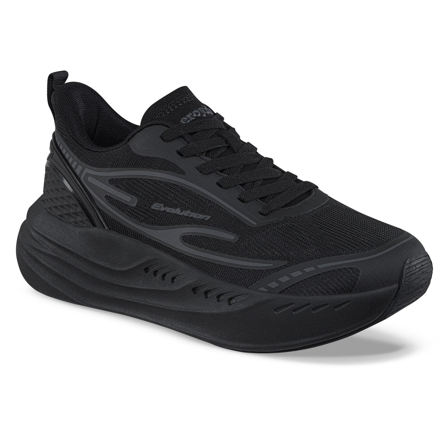 Tenis Running Ziroc Negro-Negro Croydon Para Hombre - imagen 1