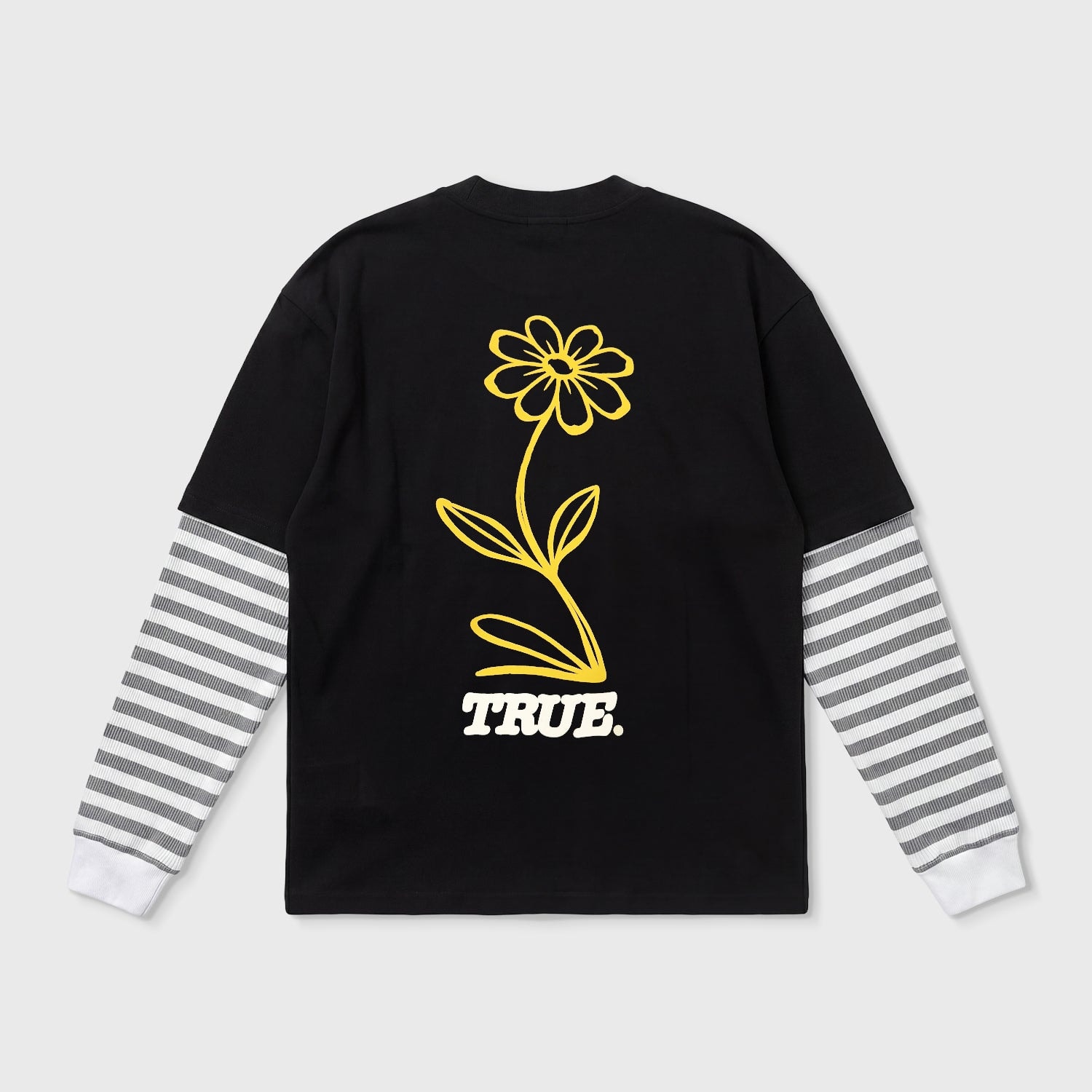 Flower Boxy LS - Black - imagen 1