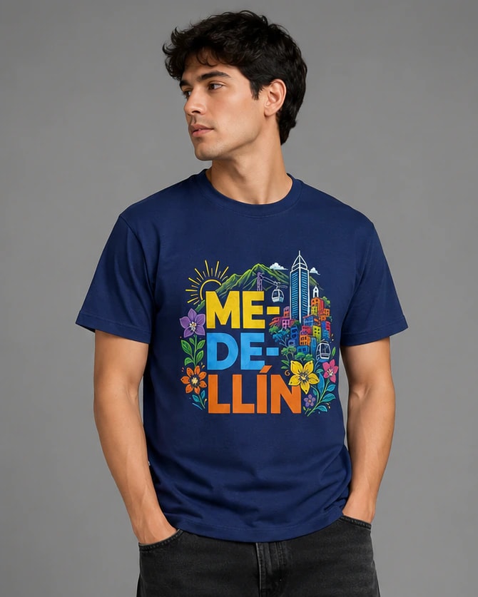 Camiseta Medellin Florece - imagen 1