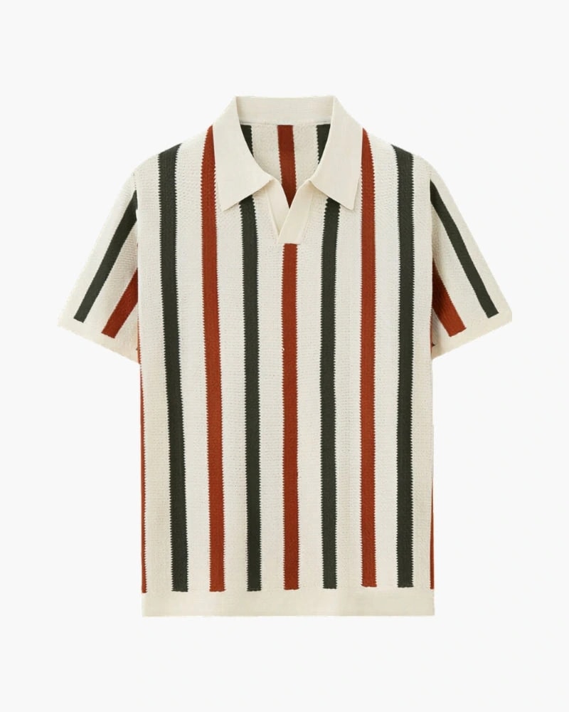 Resort Knit Stripe Polo - imagen 1