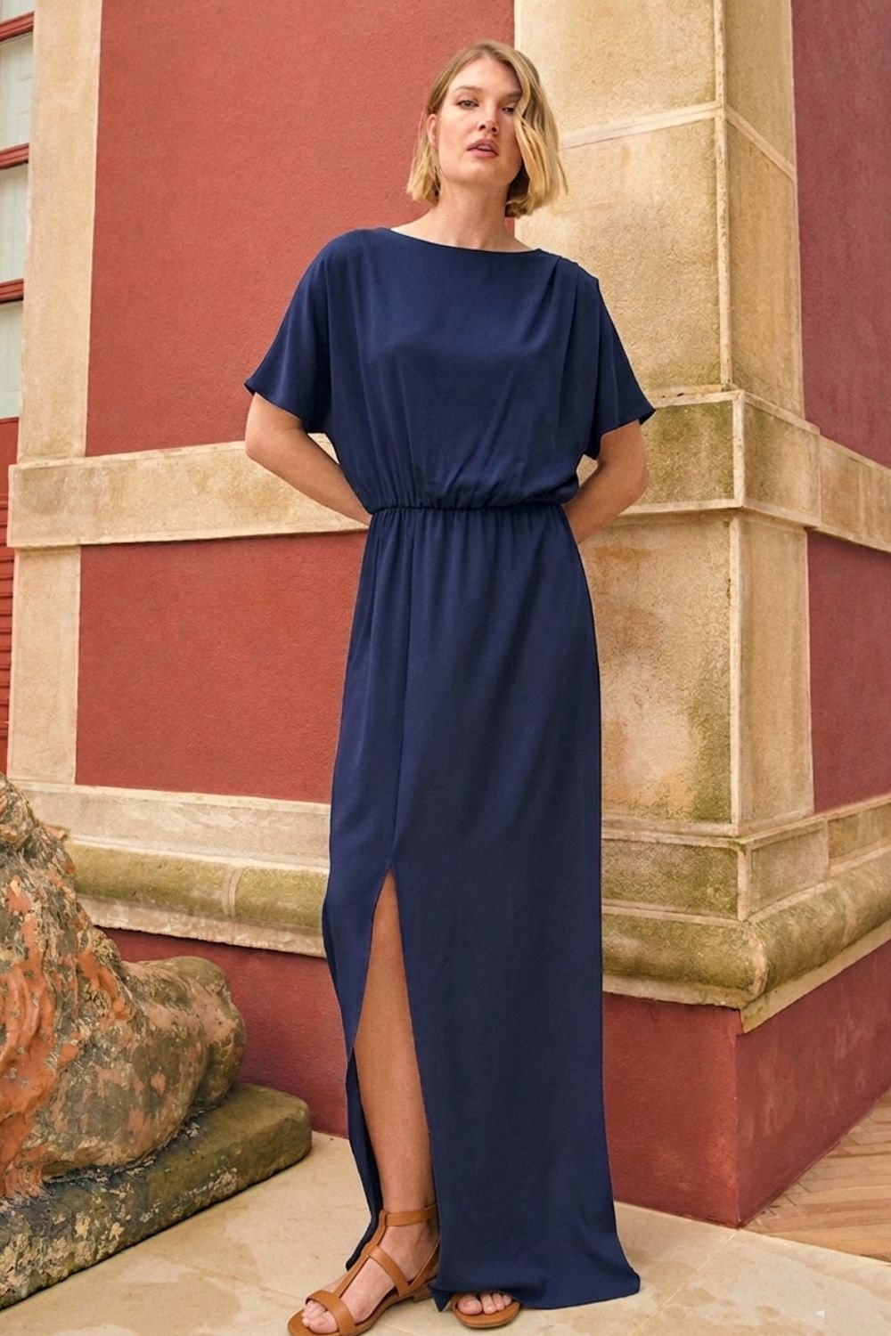 Vestido porto santo azul - imagen 1