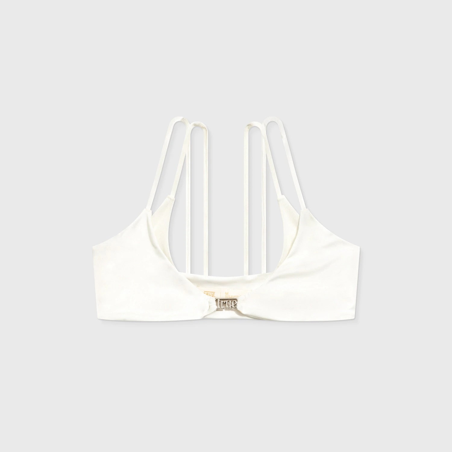 Race Double Strap Top - Cream - imagen 1