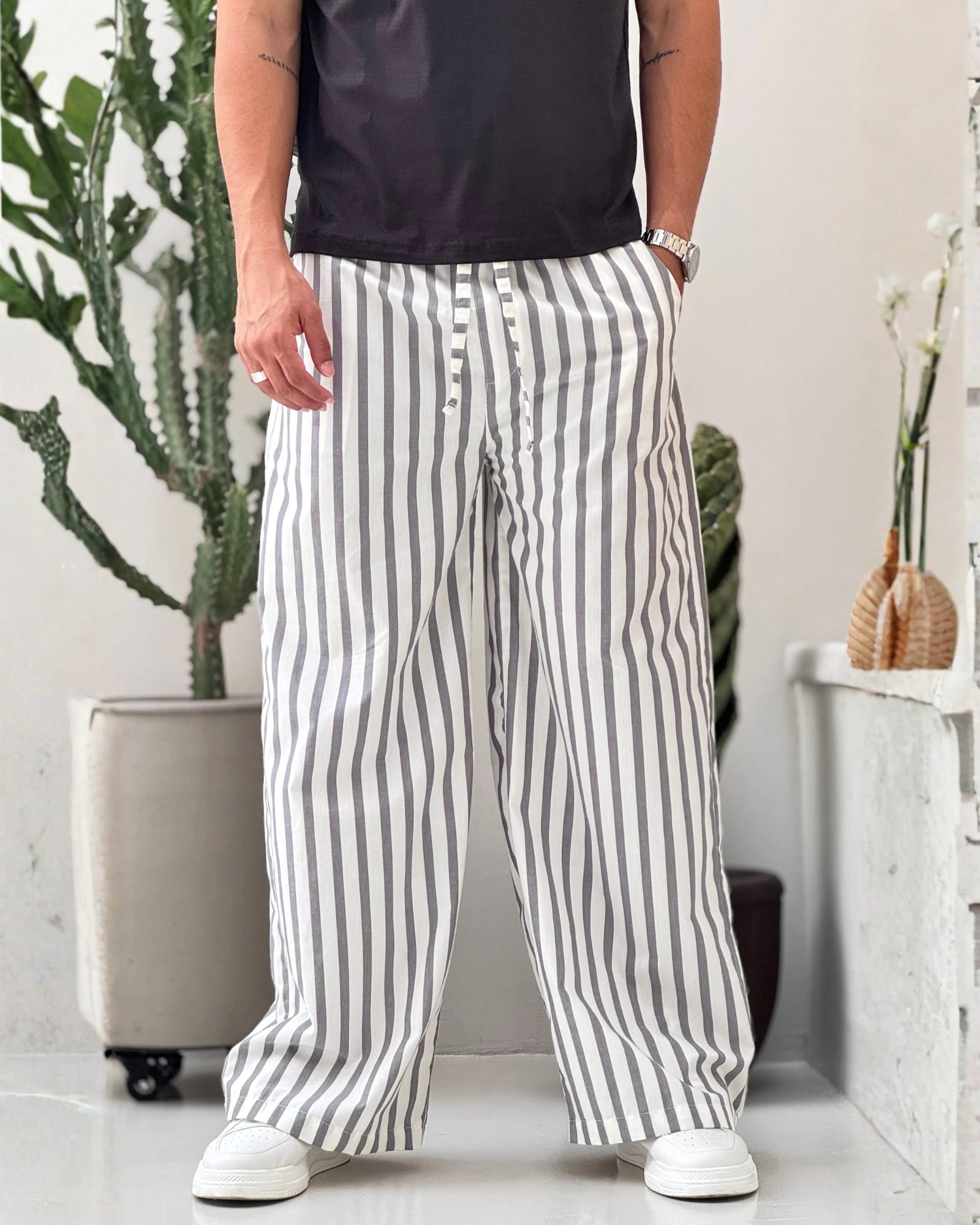 Pant bari grey lines - imagen 1
