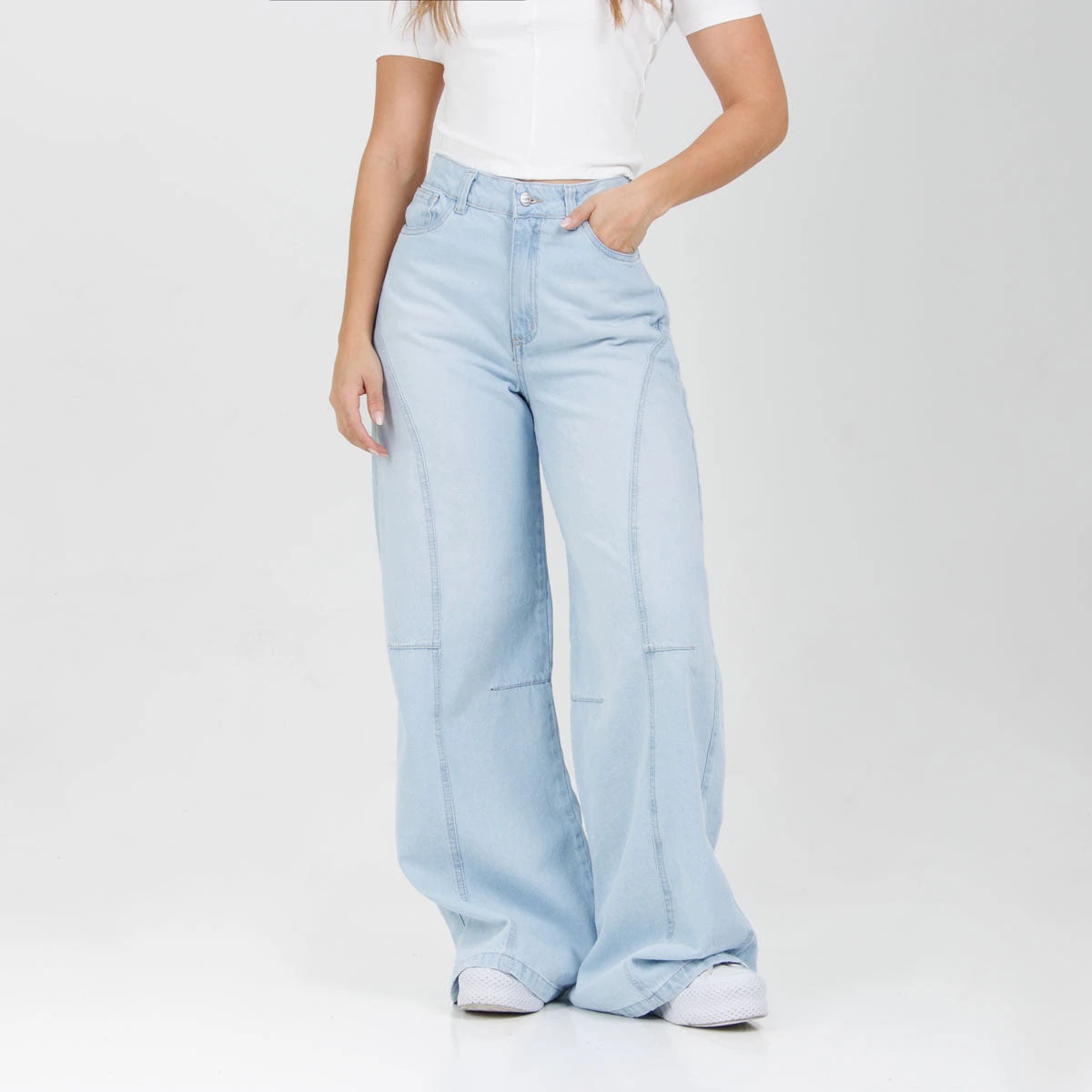 Jean Axspen Wide Leg Ax-2980 Rigido - imagen 1