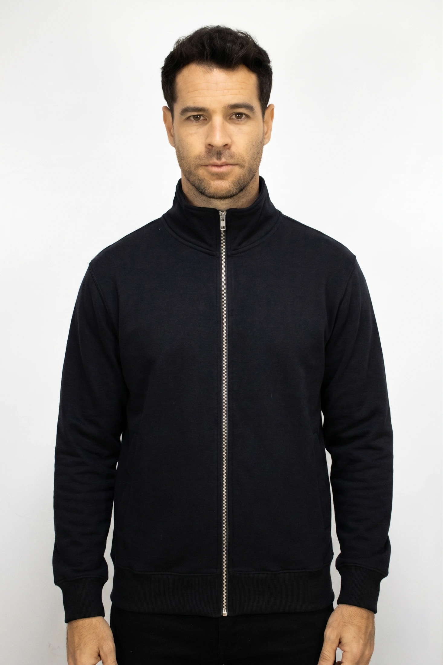 Saco negro con Cremallera para hombre - imagen 1