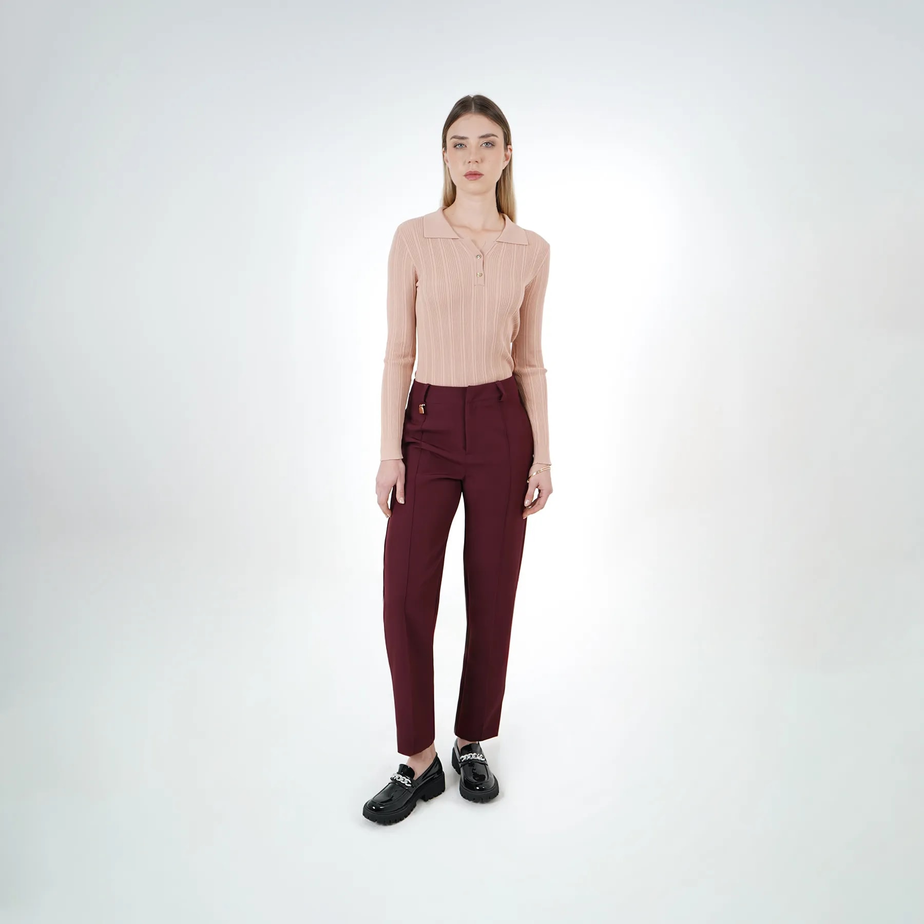 Pantalon Tiro Alto Bota recta - imagen 1