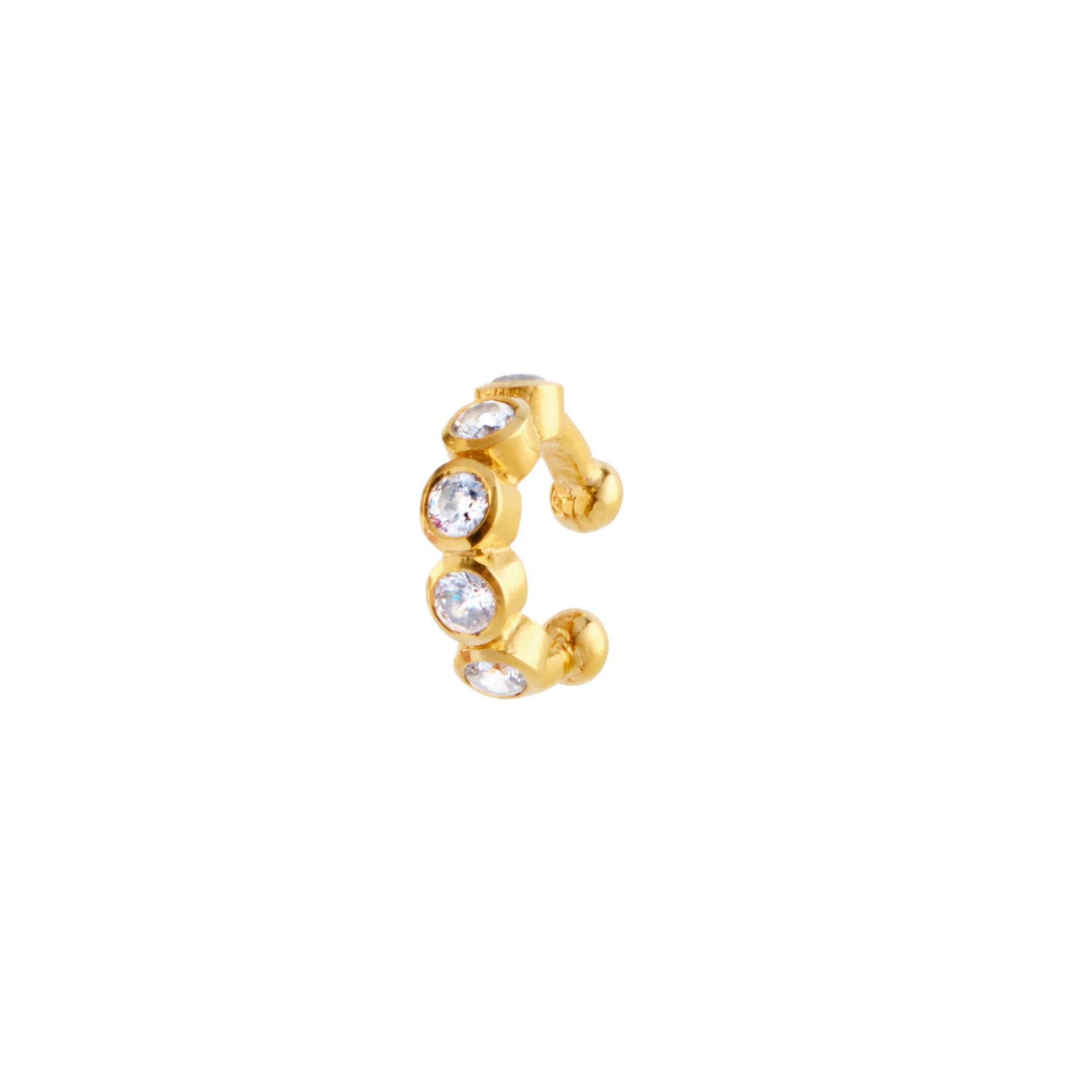 Ear Cuff Circones Azul - imagen 1