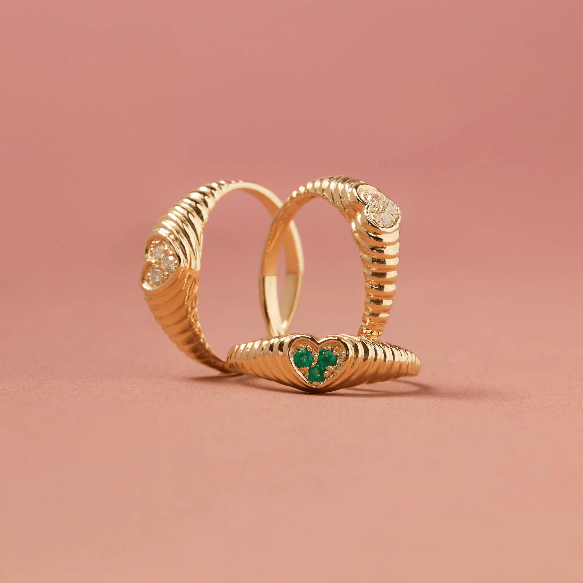 Anillo Twisted heart - imagen 1