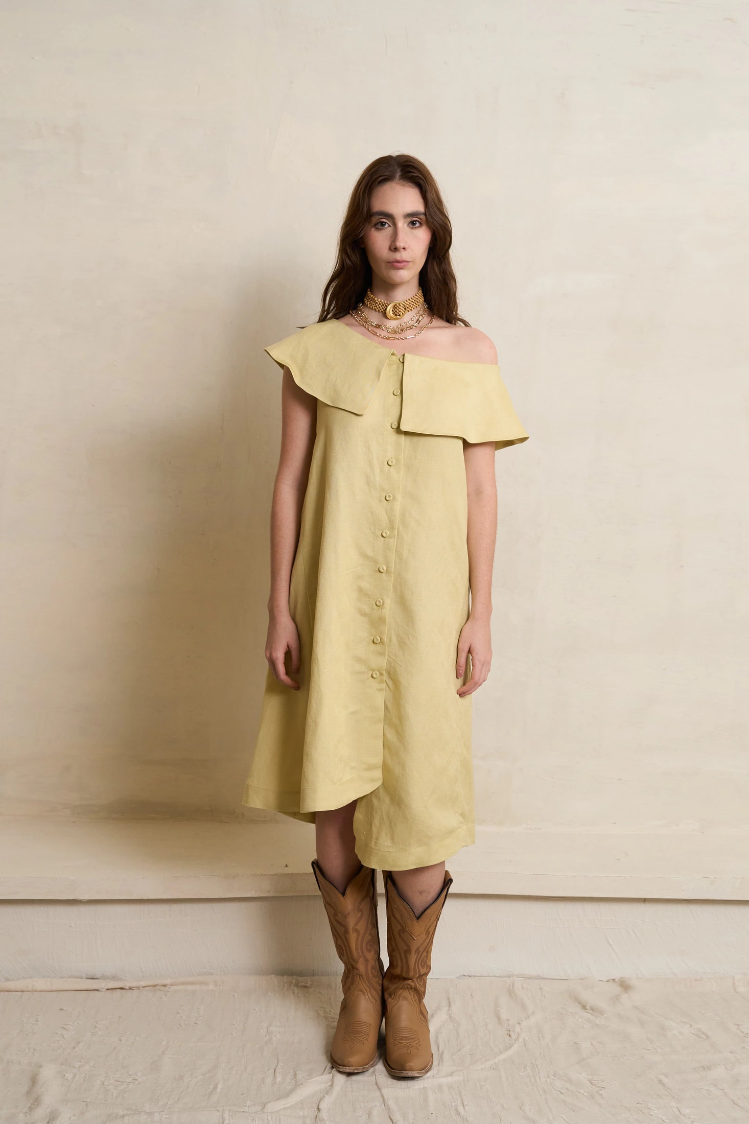 Vestido Fe Verde - imagen 1