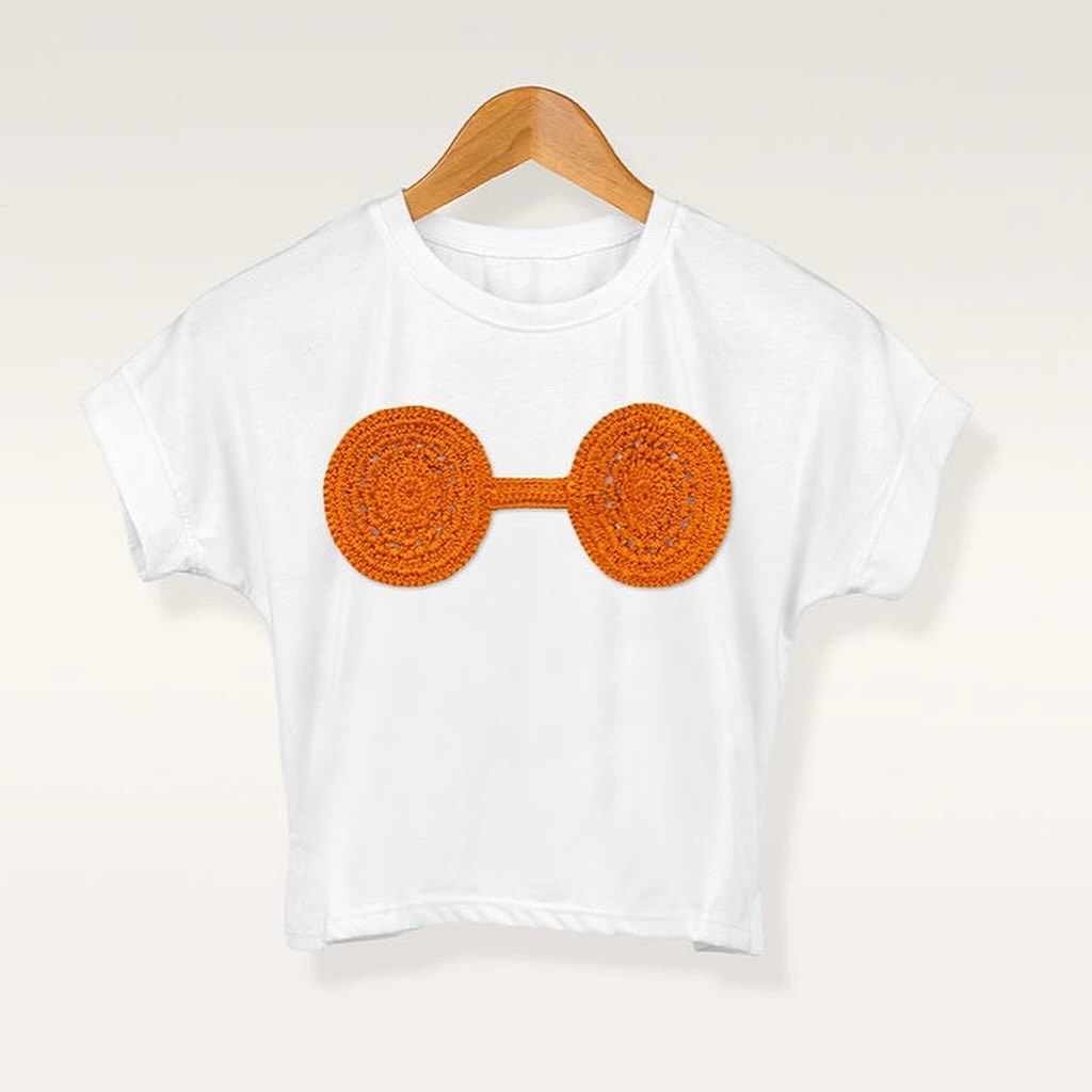 Crochet coco T-shirt - imagen 1