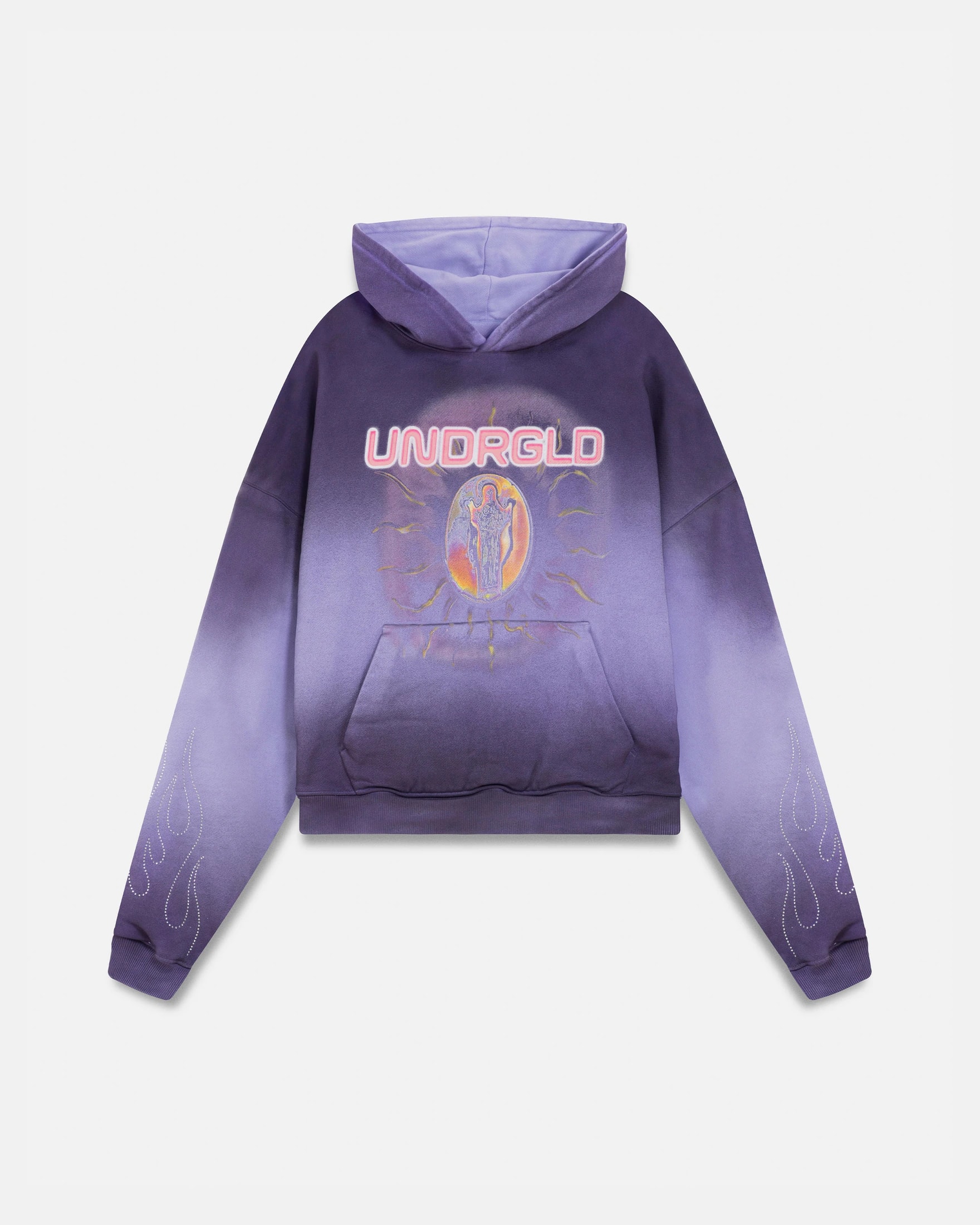 W Act 1 Radiant Boxy Fit Hoodie Faded Purple - imagen 1