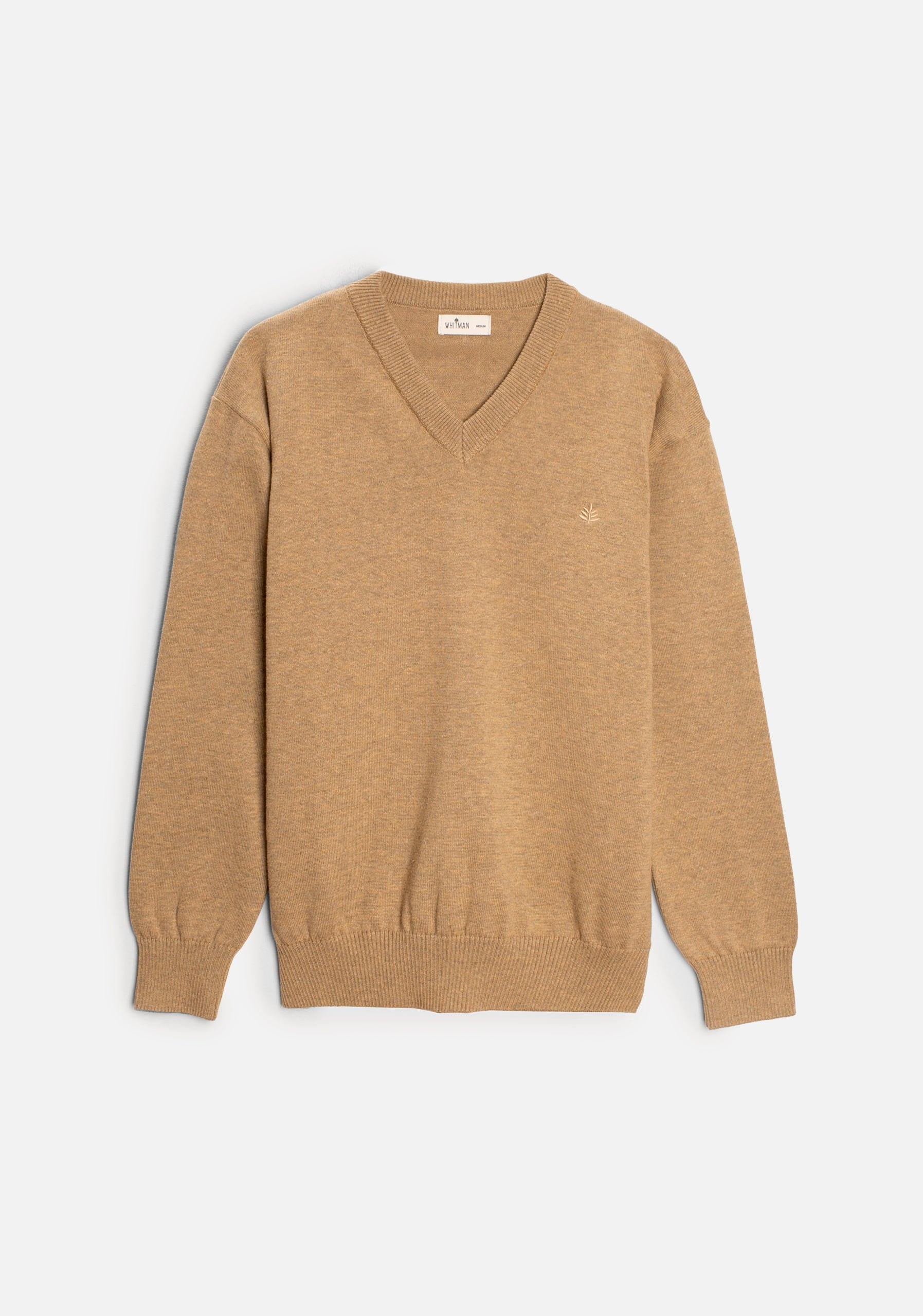 Saco H Newark Cuello V Beige - imagen 1