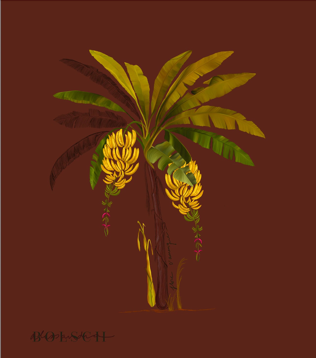 PALM TREE, TERRACOTA - imagen 1