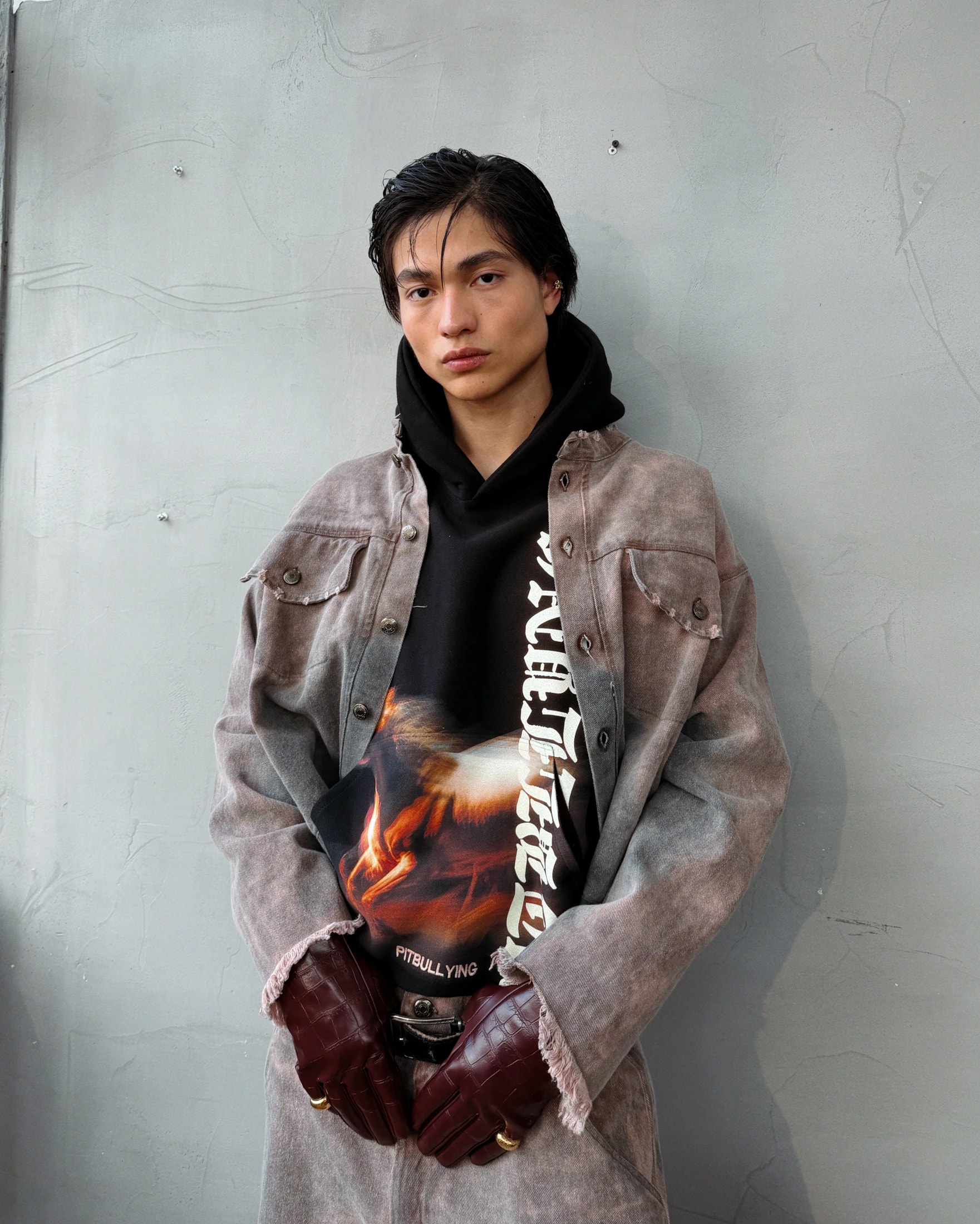 JACKET DENIM PETROLEO DENIM - imagen 1
