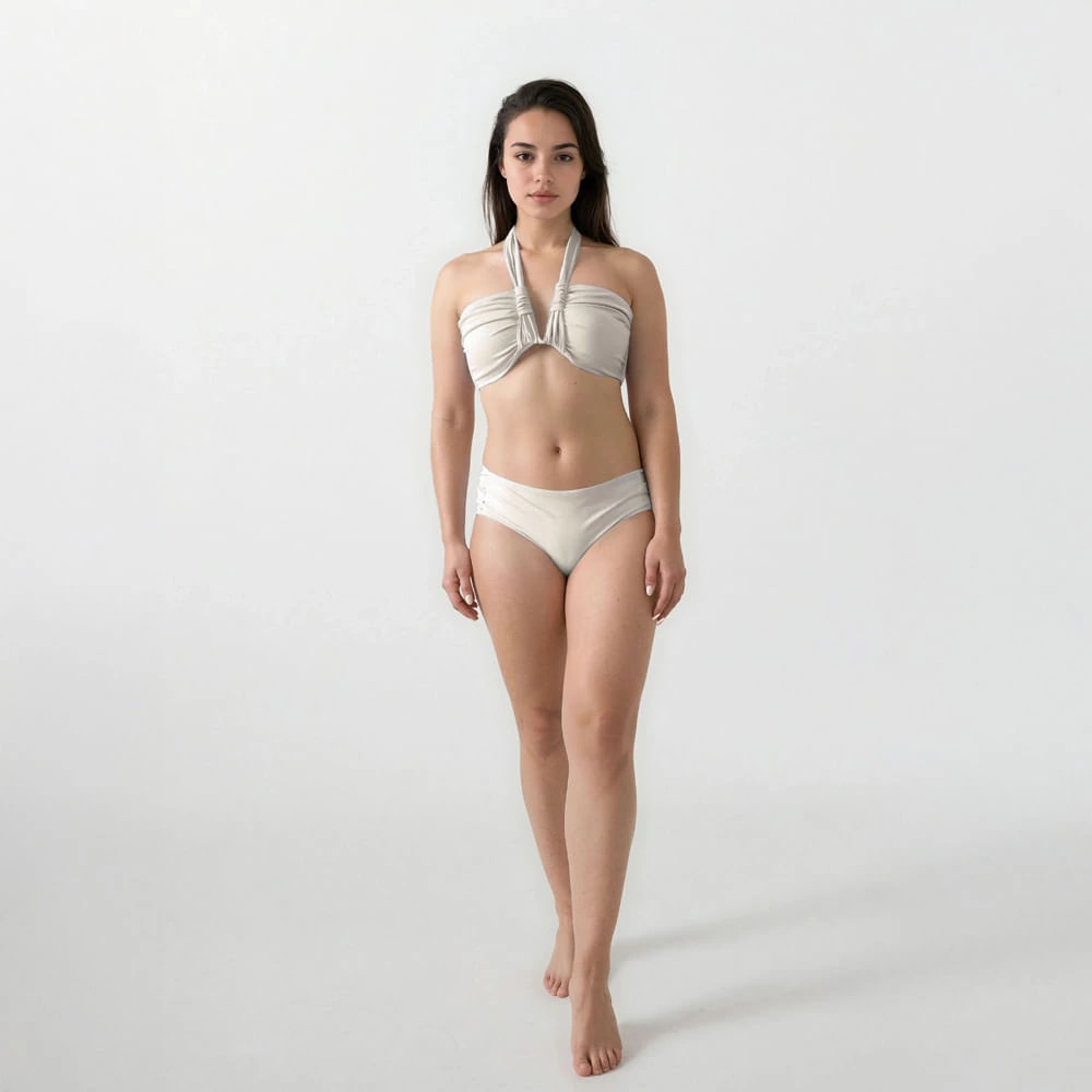 Set Vestido de Baño Efecto Lurex - imagen 1