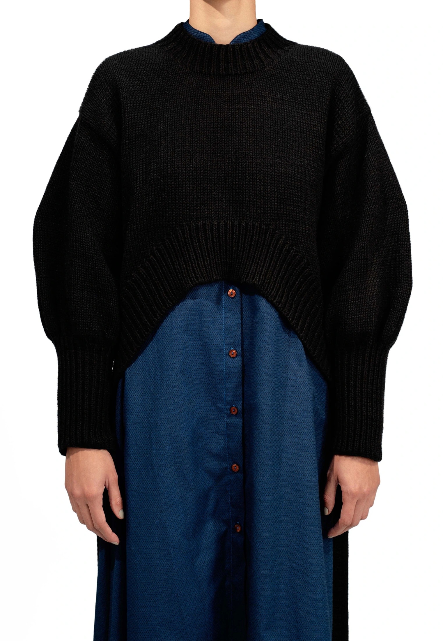 MOON PHASES CAPE SWEATER - imagen 1