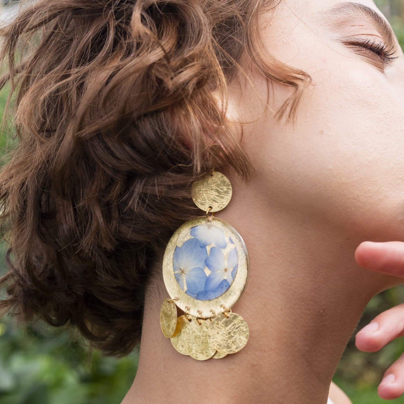 Arete circular gitano - imagen 1