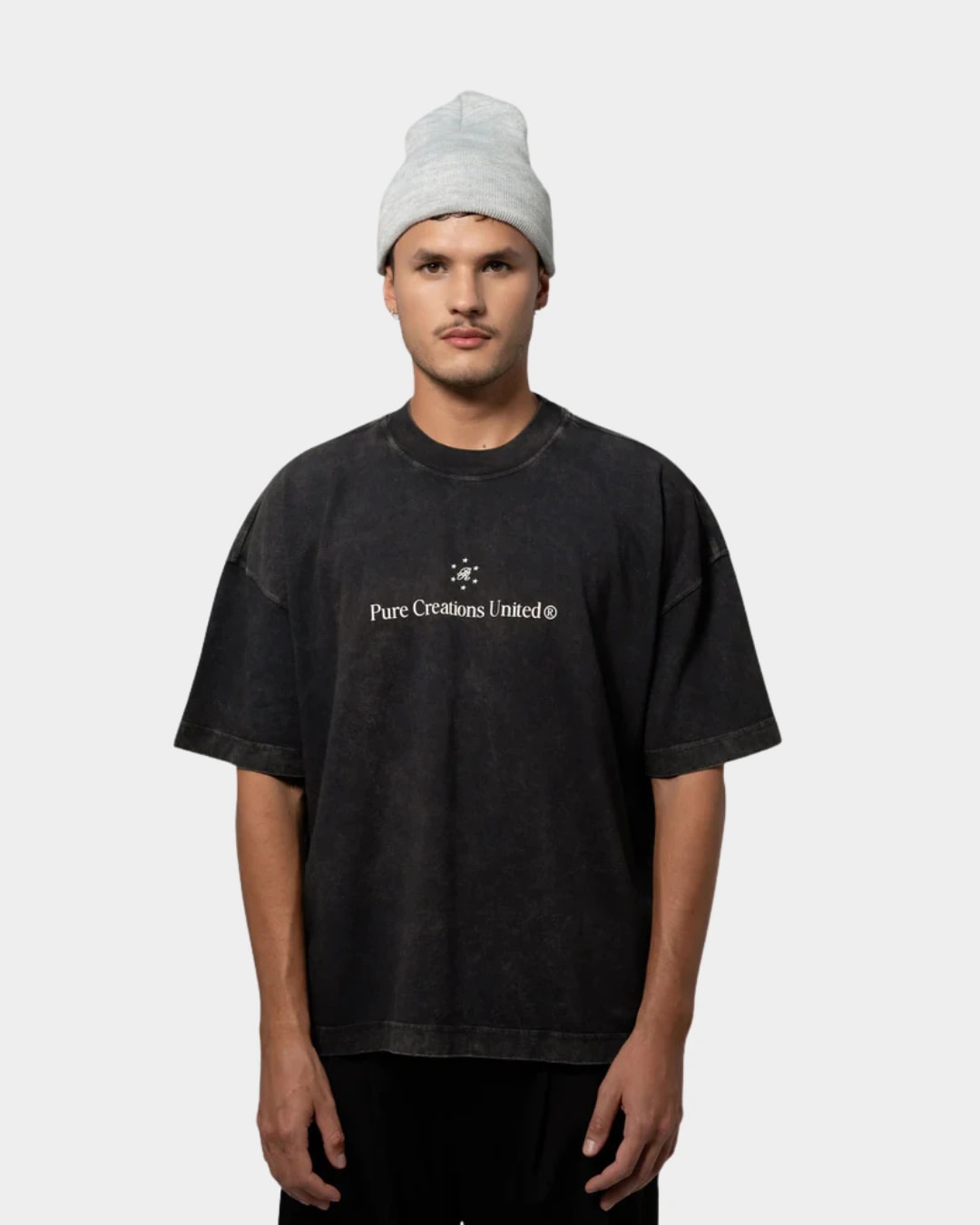 STILL HUNGRY WASHED GRAY T-SHIRT - imagen 1