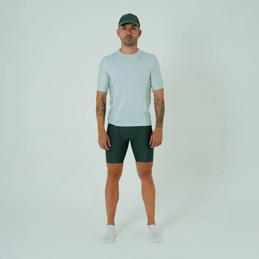 CAMISETA RUNNING MANGA CORTA PRO 405 AZUL CLARO PARA HOMBRE - imagen 1