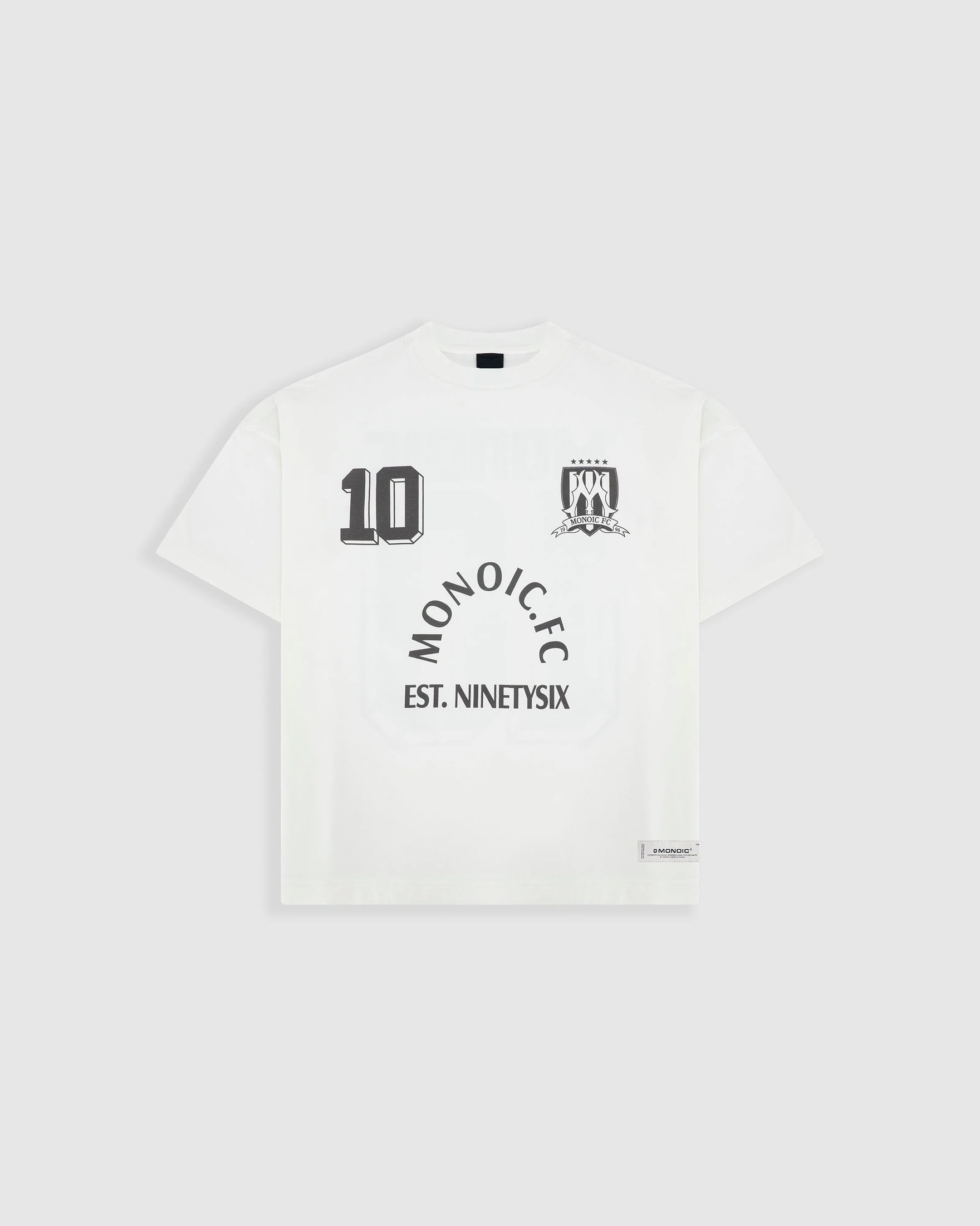 Camiseta Boxy Fit Ninetysix - Off White - imagen 1