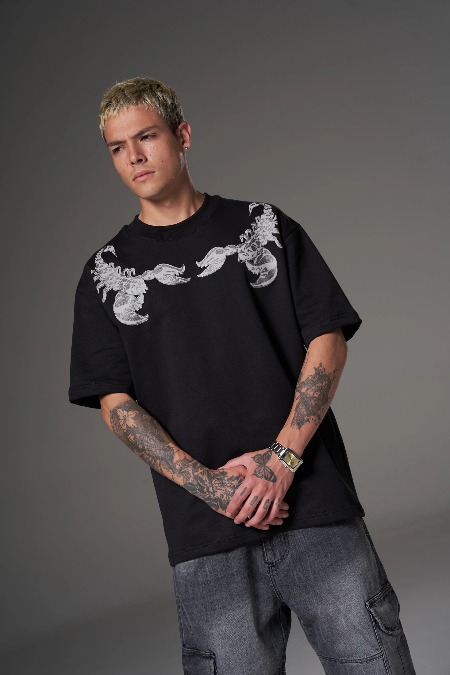 T shirt escorpion 300 gramos 14583 - imagen 1