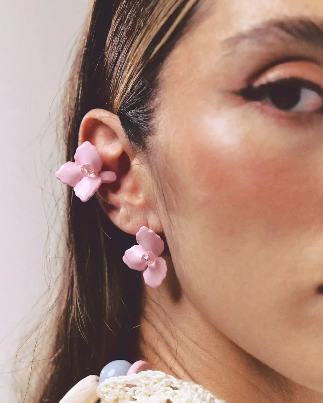 Aretes Querida Flor mini - imagen 1