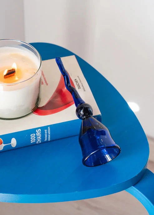 DIVERSION COBALT CANDLE SNUFFER - imagen 1