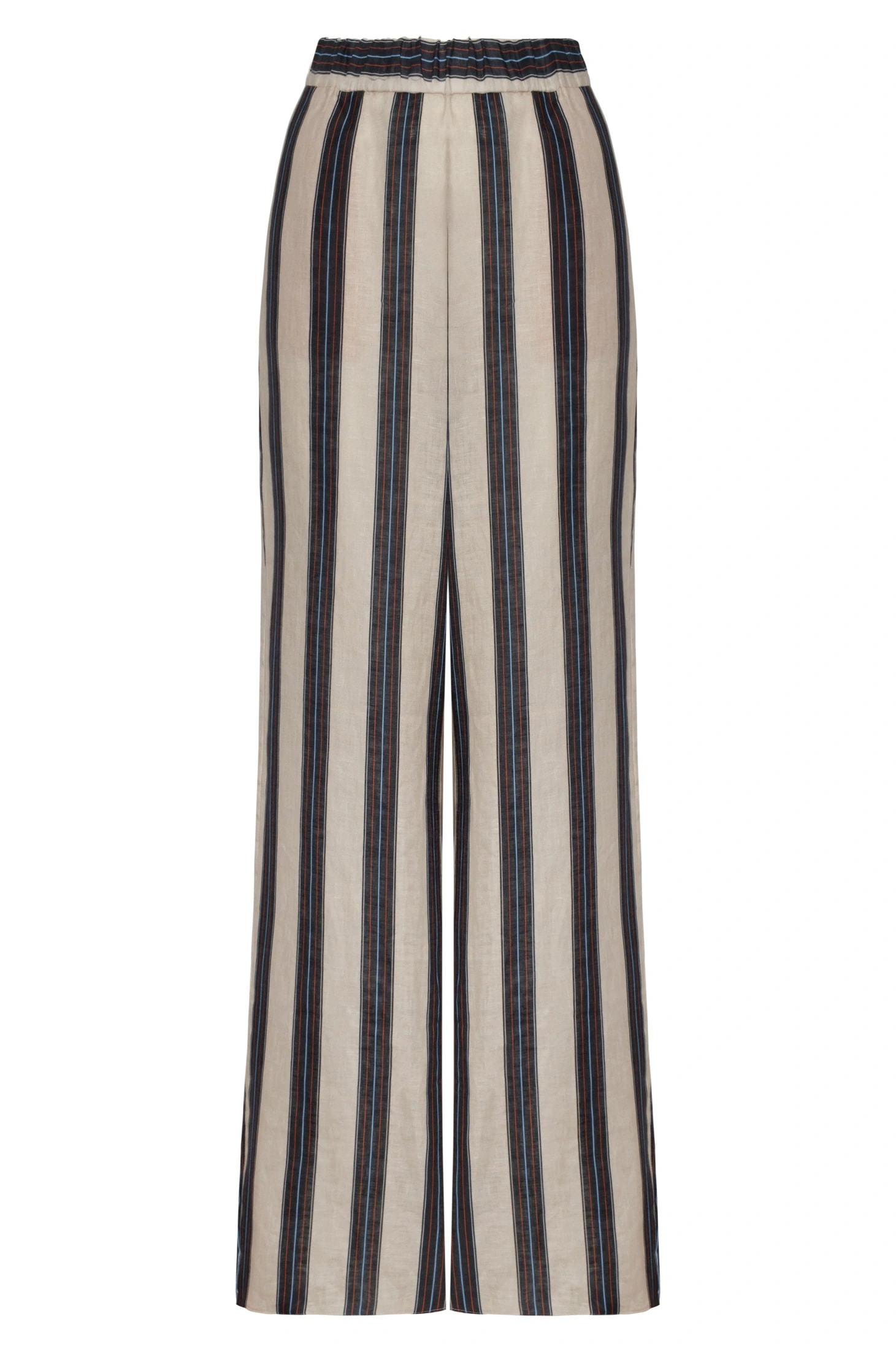 San Benito Linen Pants / Navy Stripes - imagen 1