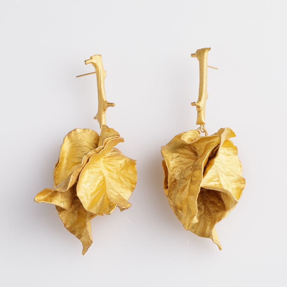 Bougainvillea Earrings - imagen 1