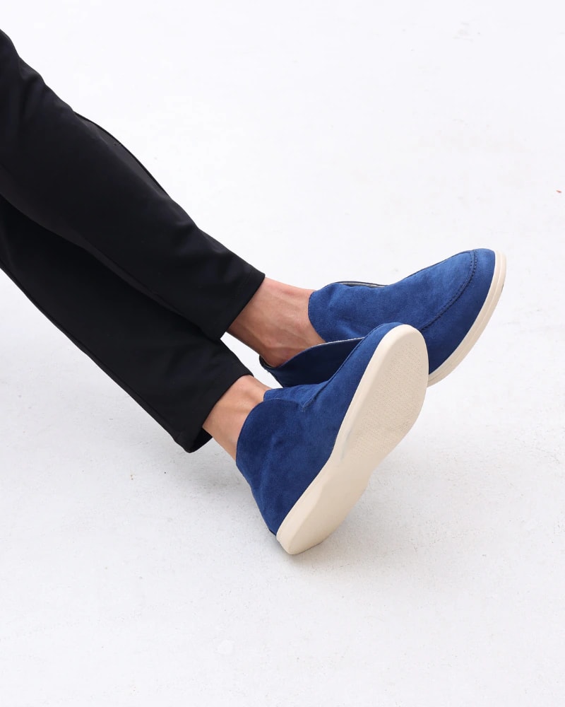 Old Money High Suede Loafers - imagen 1