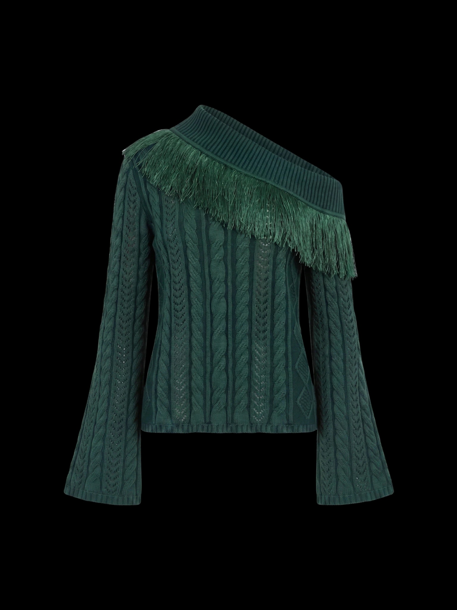SYLIVIE SWEATER OLIVE GREEN - imagen 1