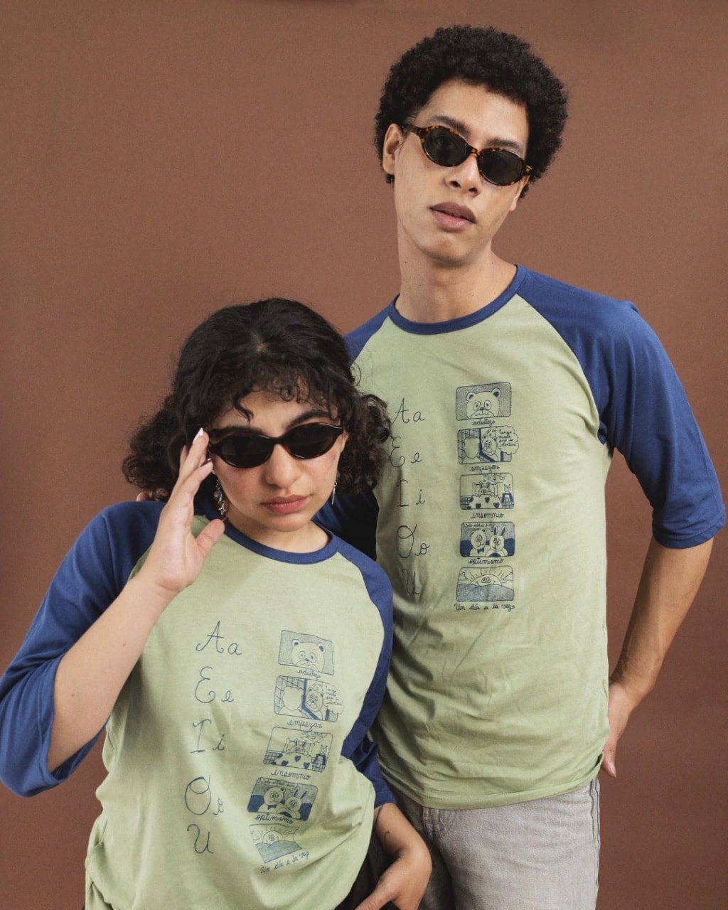 Camiseta vocales. - imagen 1