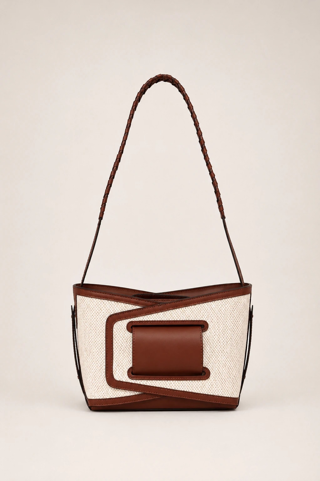 Omamori Bag, Canvas - Brown - imagen 1