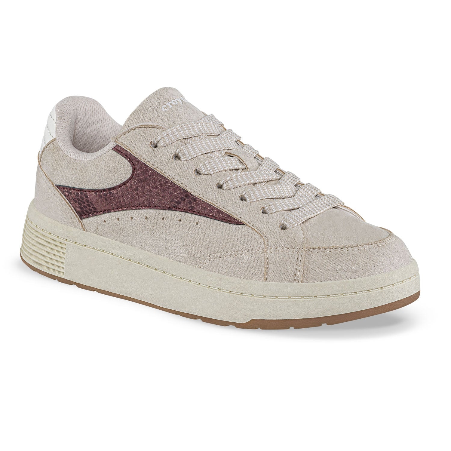 Tenis Casuales Doxok Beige Croydon Para Mujer - imagen 1