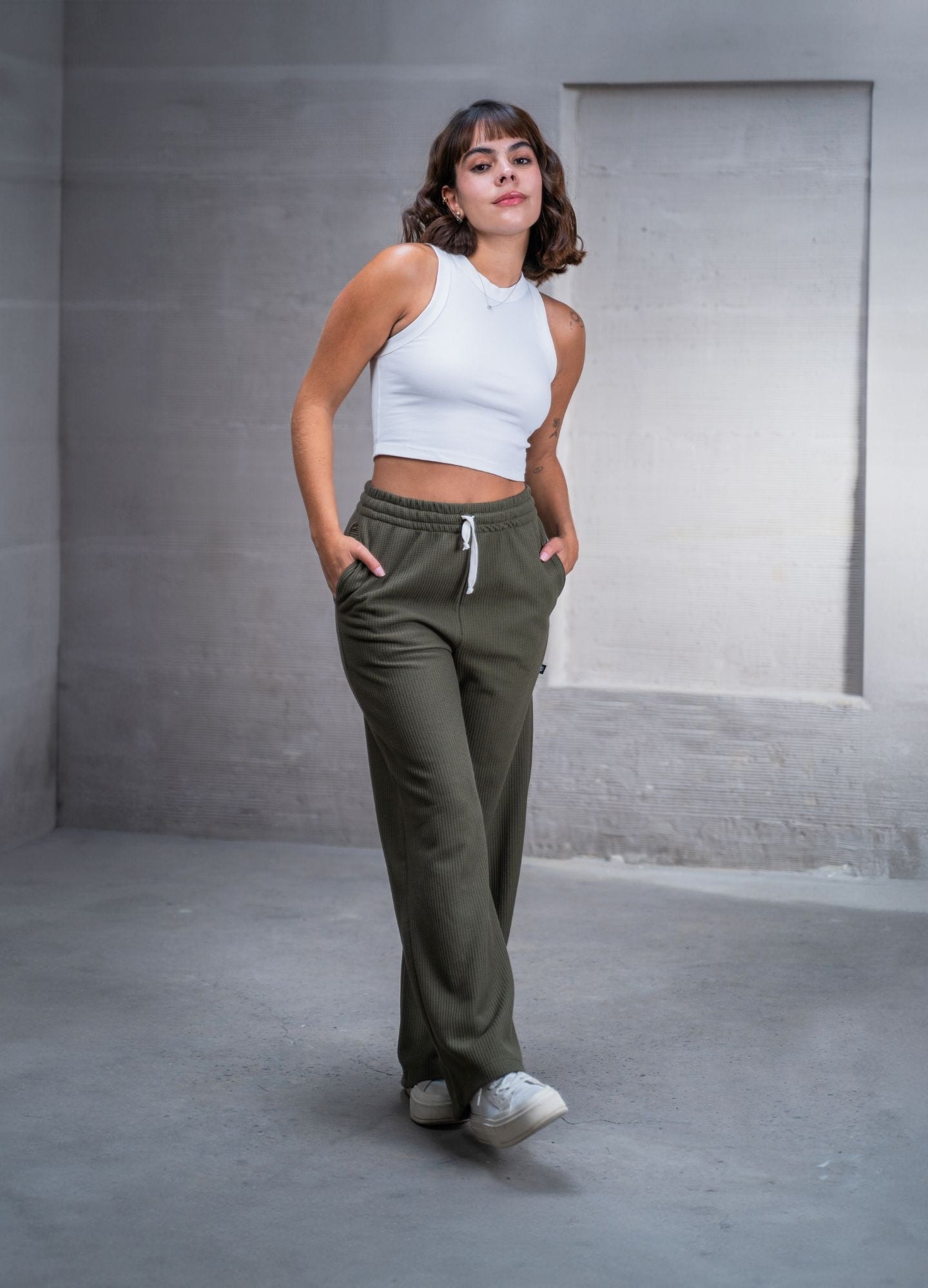 Pantalón Grid - Verde - imagen 1